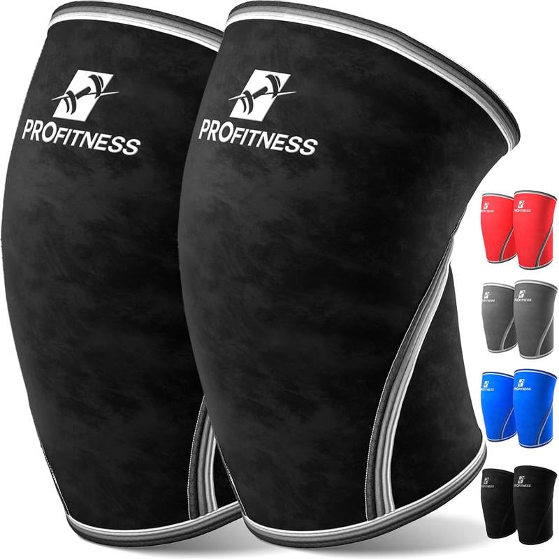 Profitness Knee Sleeves for Weightlifting - 7Mm Thick Neoprene Support for Men & Women - Ideal for Squats, Powerlifting & Deadlifts